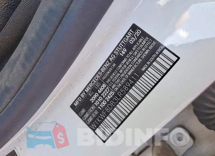 W1KWF8DB3LR589411 Photo# 13