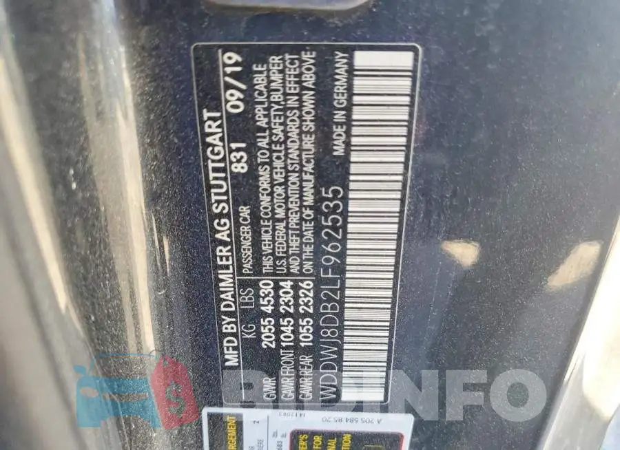 WDDWJ8DB2LF962535 Photo# 12