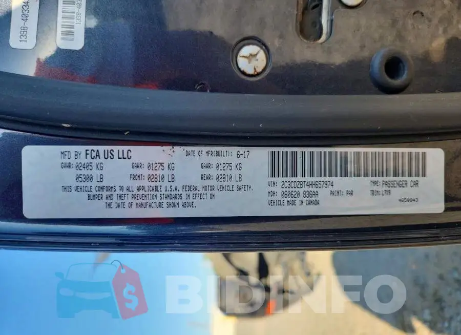 2C3CDZBT4HH657974 Photo# 12
