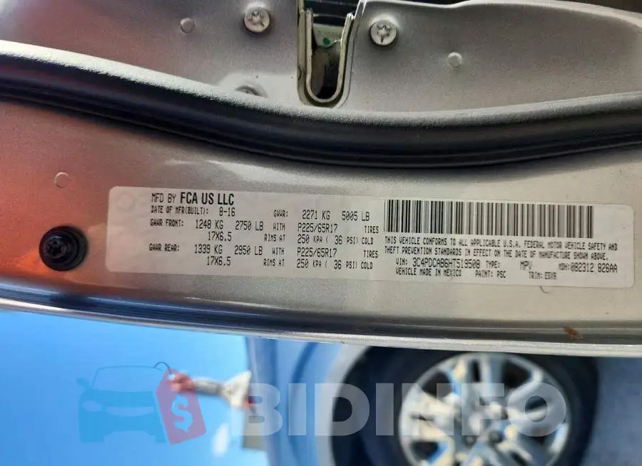 3C4PDCAB6HT519508 Photo# 12