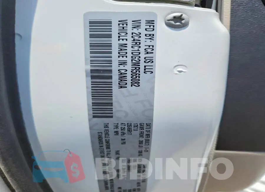 2C4RC1DG2MR565082 Photo# 13