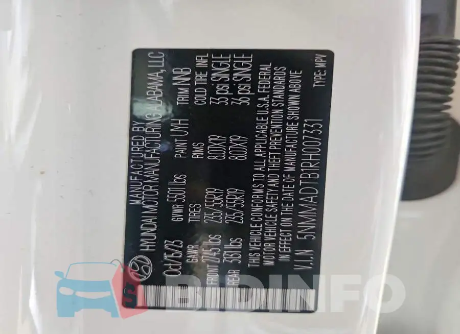 5NMMADTB1RH007331 Photo# 13