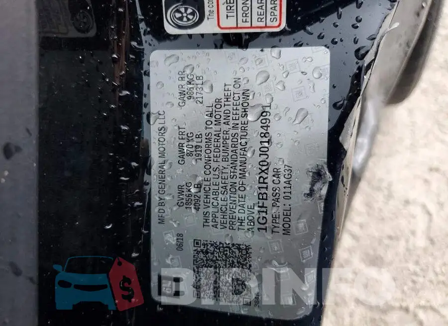 1G1FB1RX0J0184991 Photo# 12