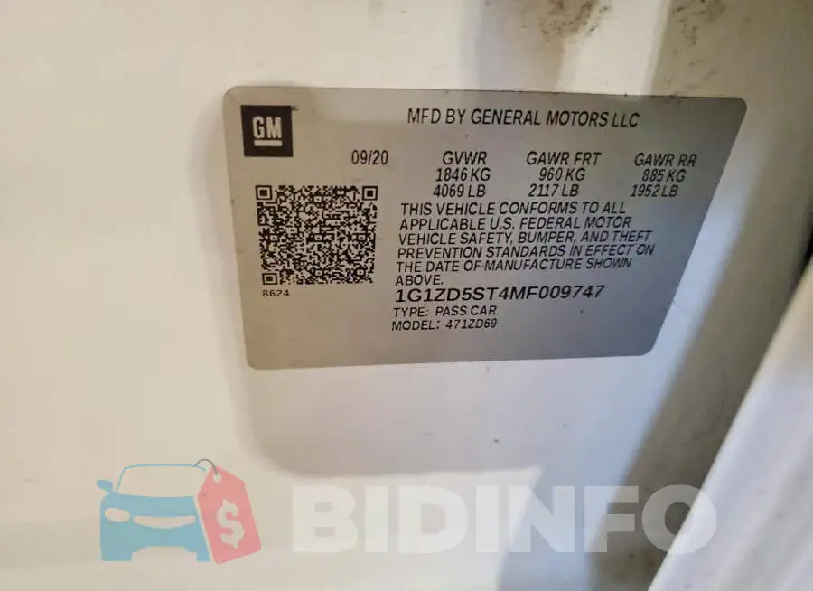 1G1ZD5ST4MF009747 Photo# 12