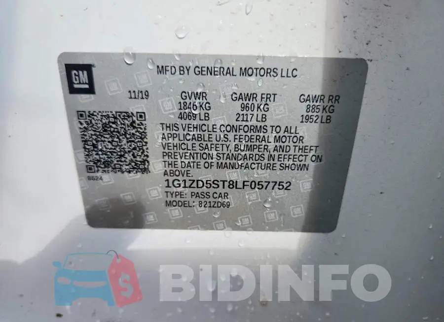 1G1ZD5ST8LF057752 Photo# 12