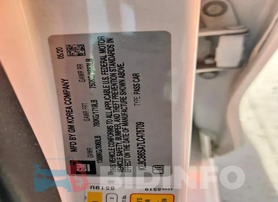 KL8CB6SA7LC476709 Photo# 12