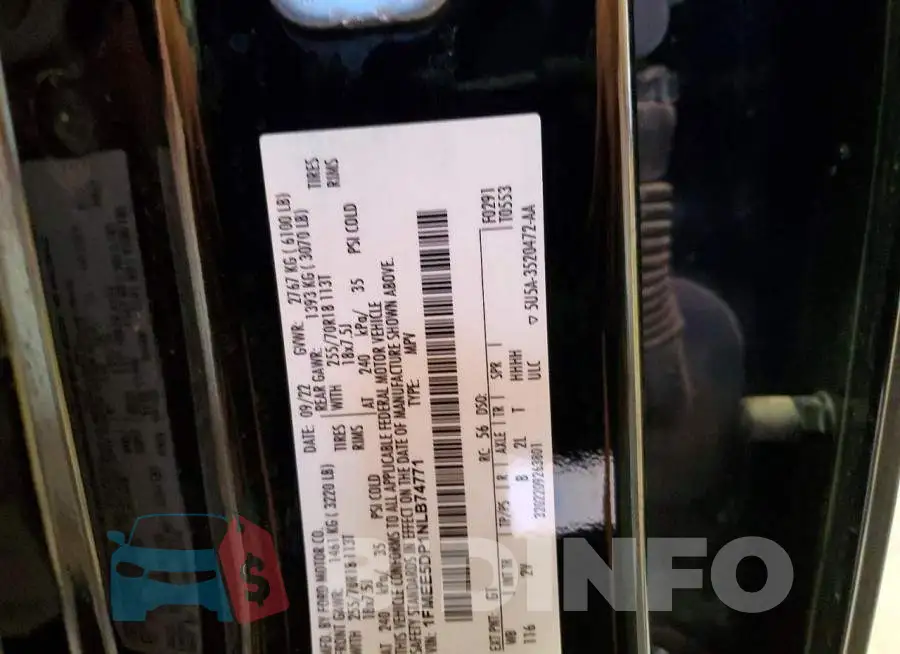 1FMEE5DP1NLB74771 Photo# 14