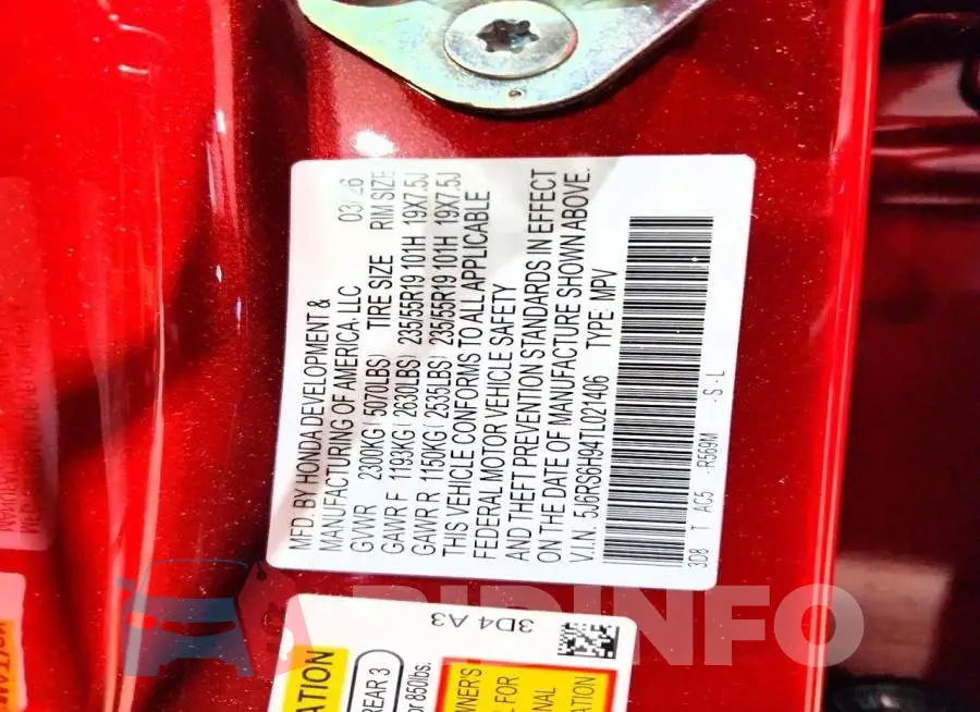 5J6RS6H94TL021406 Photo# 14
