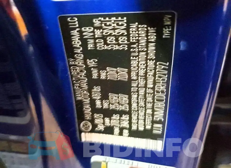 5NMJBCDE3RH321792 Photo# 12