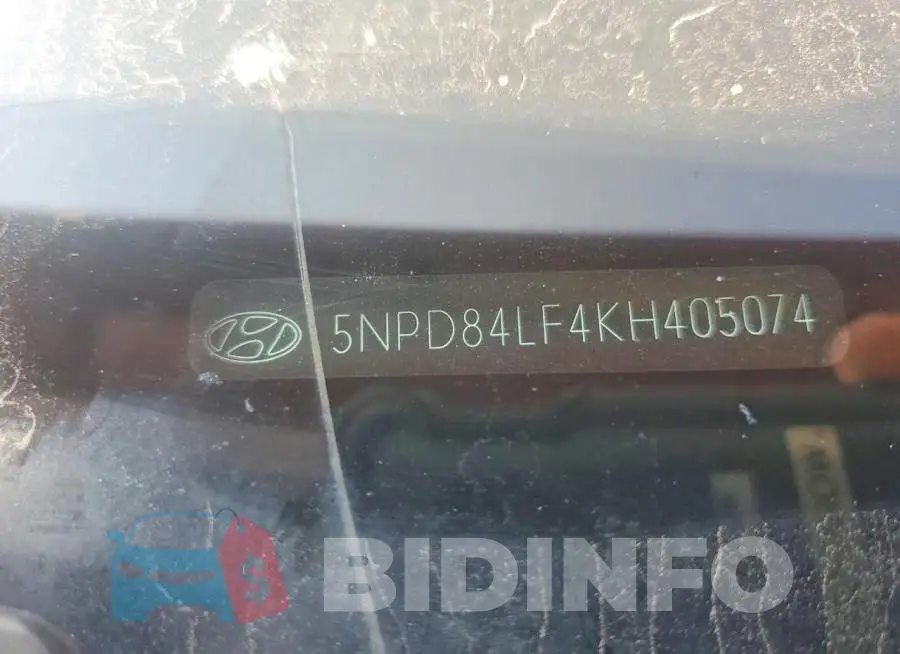 5NPD84LF4KH405074 Photo# 12