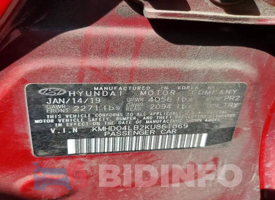 KMHD04LB2KU861869 Photo# 12