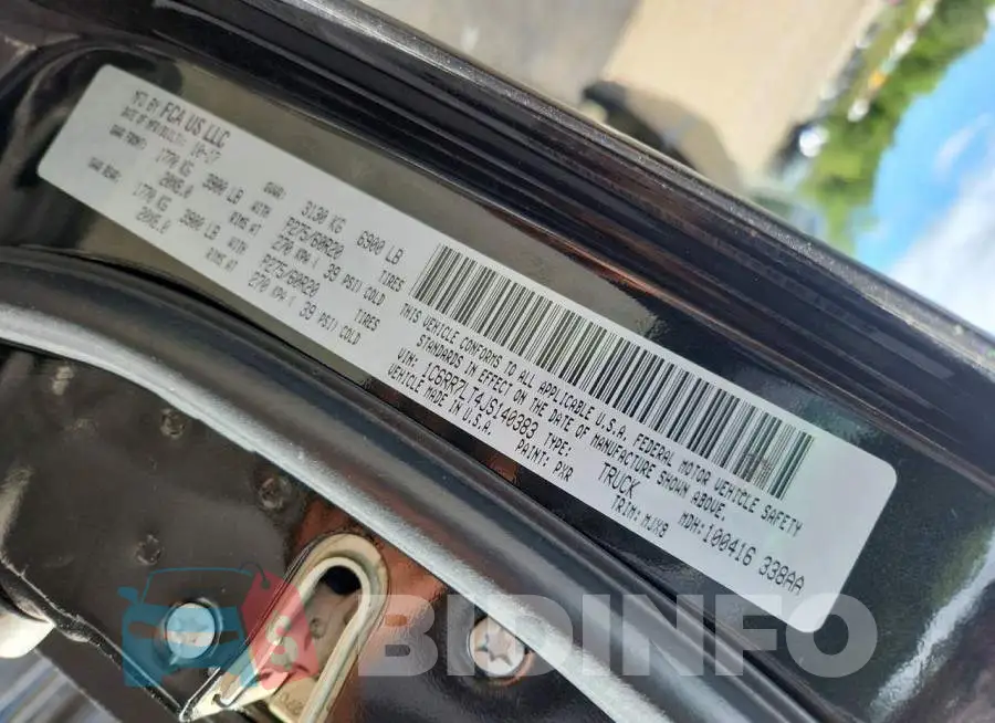 1C6RR7LT4JS140383 Photo# 12
