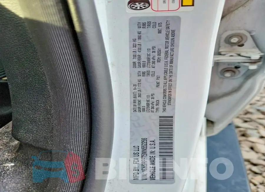 1C6SRFFT5MN552256 Photo# 12