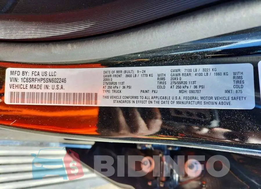 1C6SRFHP5SN602246 Photo# 12