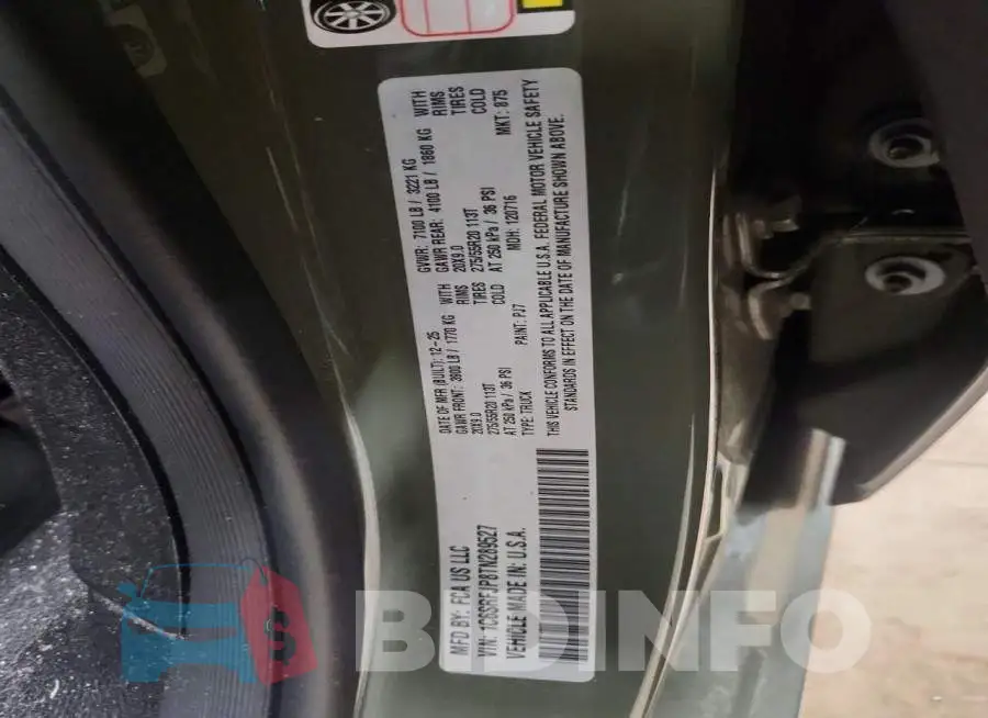 1C6SRFJP8TN289527 Photo# 12
