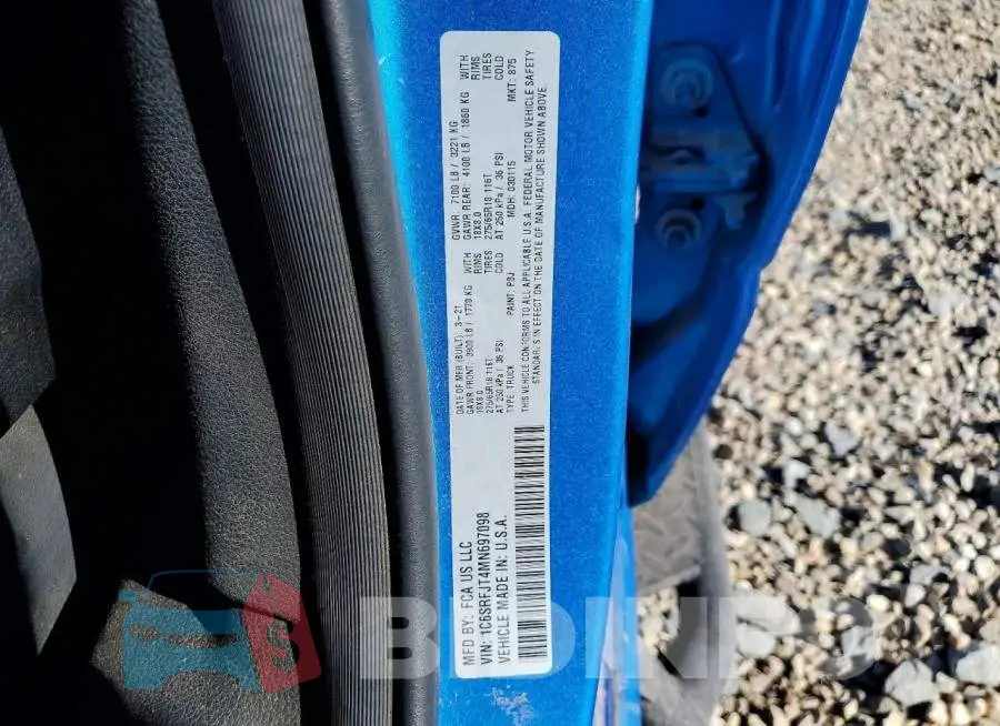 1C6SRFJT4MN697098 Photo# 13