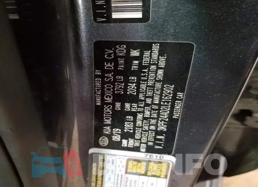 3KPF24AD2LE162902 Photo# 12
