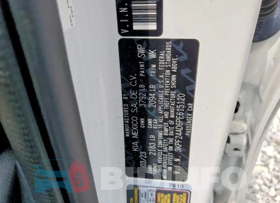 3KPF24AD6PE615120 Photo# 12