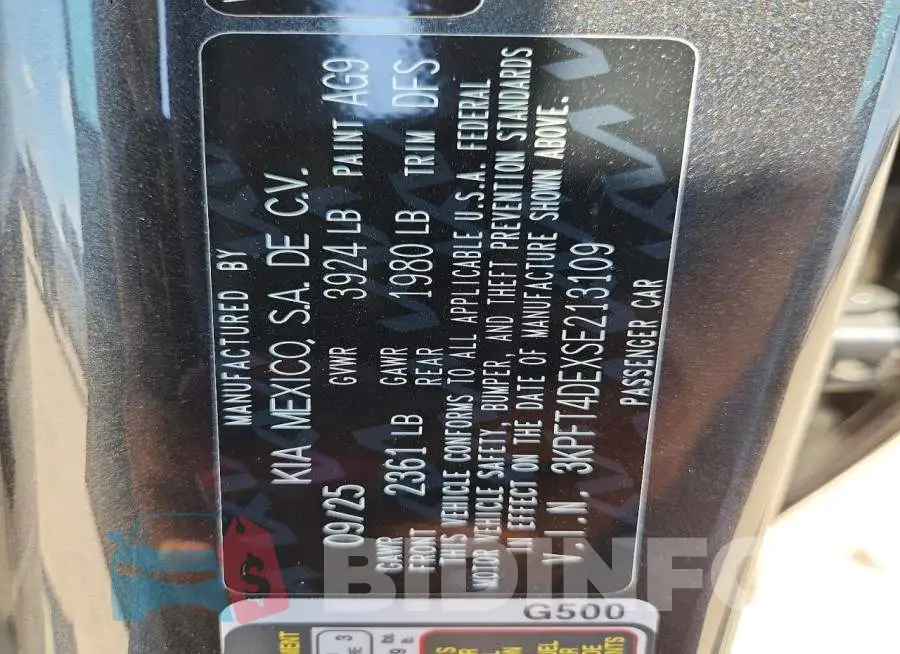 3KPFT4DEXSE213109 Photo# 12