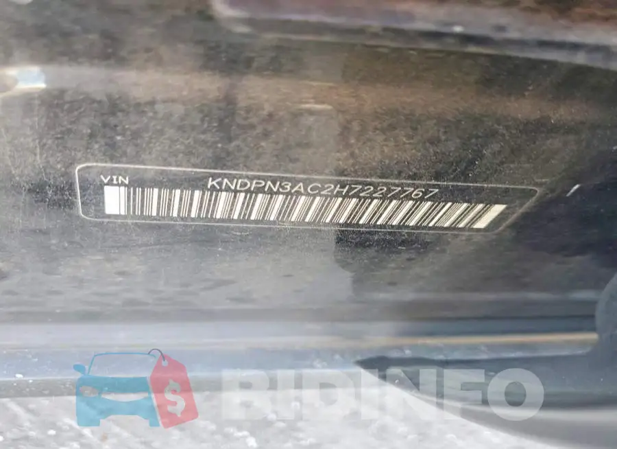 KNDPN3AC2H7227767 Photo# 12