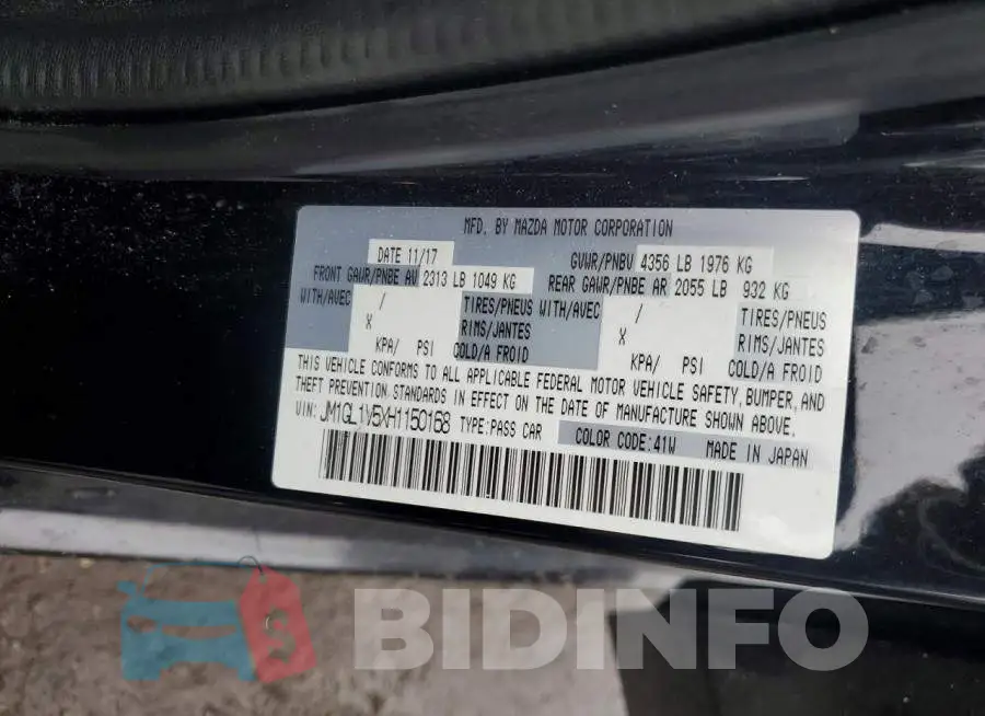 JM1GL1V5XH1150168 Photo# 12