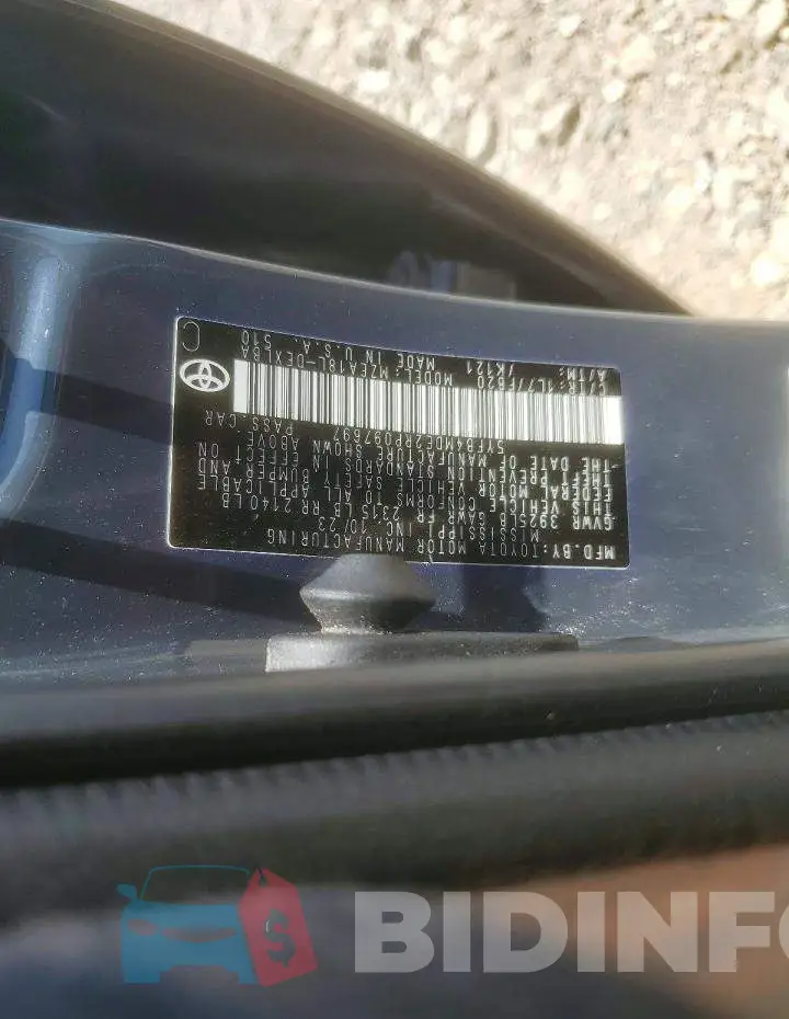 5YFB4MDE2RP097697 Photo# 12