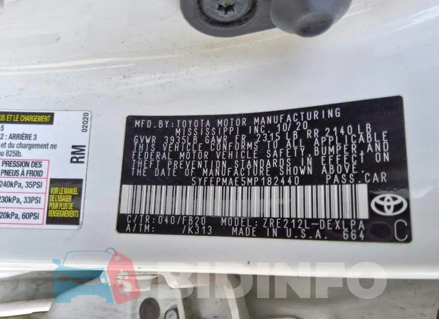 5YFEPMAE5MP182440 Photo# 13
