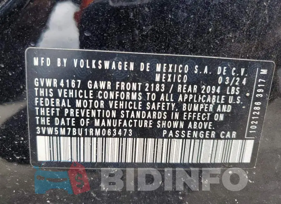 3VW5M7BU1RM063473 Photo# 12