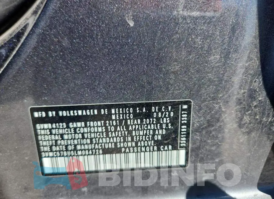 3VWC57BU5LM084726 Photo# 12