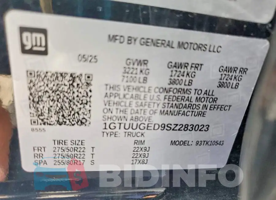 1GTUUGED9SZ283023 Photo# 13