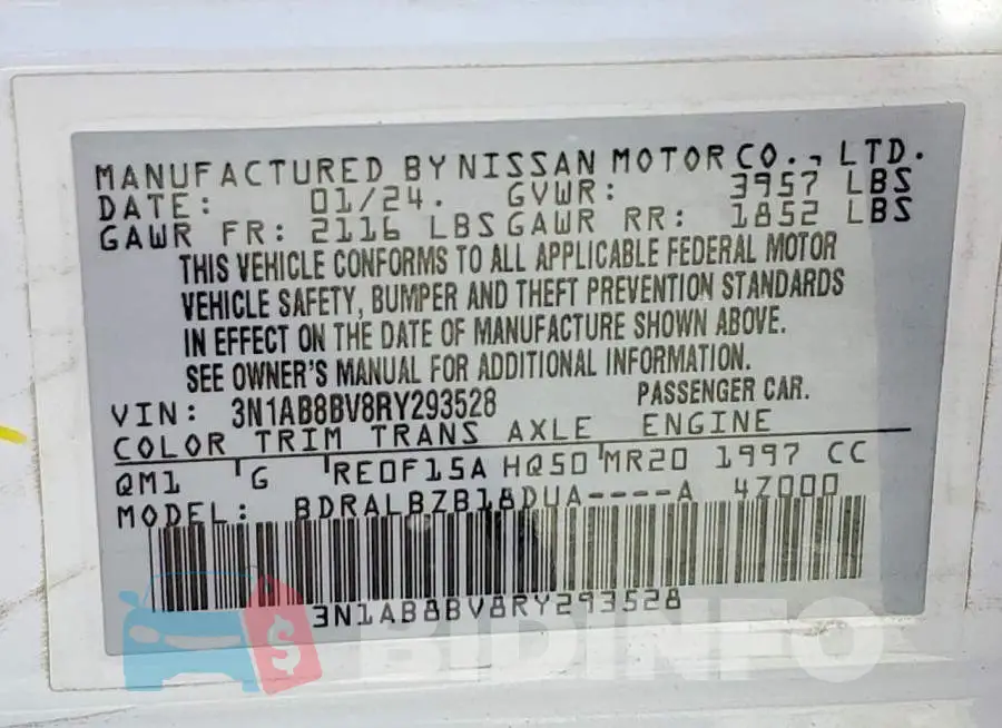 3N1AB8BV8RY293528 Photo# 13