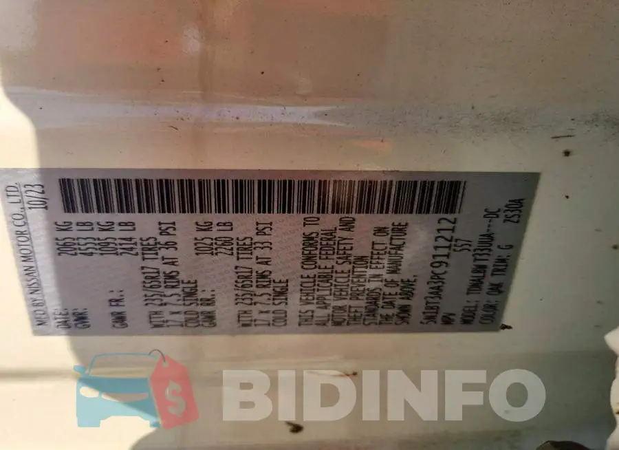 5N1BT3AA3PC911212 Photo# 13