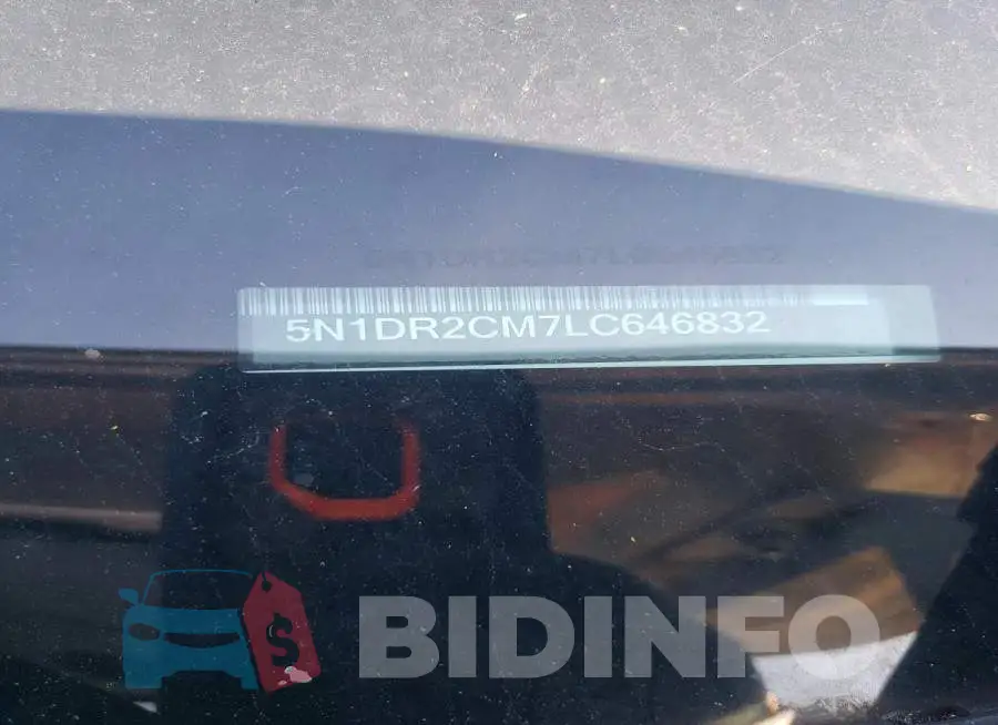 5N1DR2CM7LC646832 Photo# 12