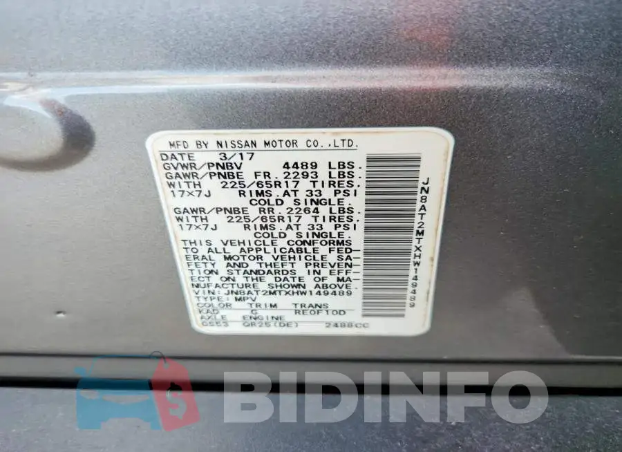 JN8AT2MTXHW149489 Photo# 12