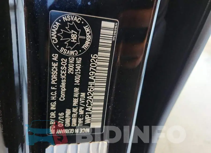 WP1AC2A26HLA97026 Photo# 13