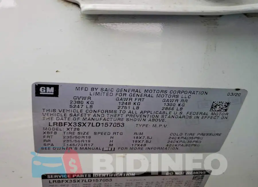 LRBFX3SX7LD157053 Photo# 13