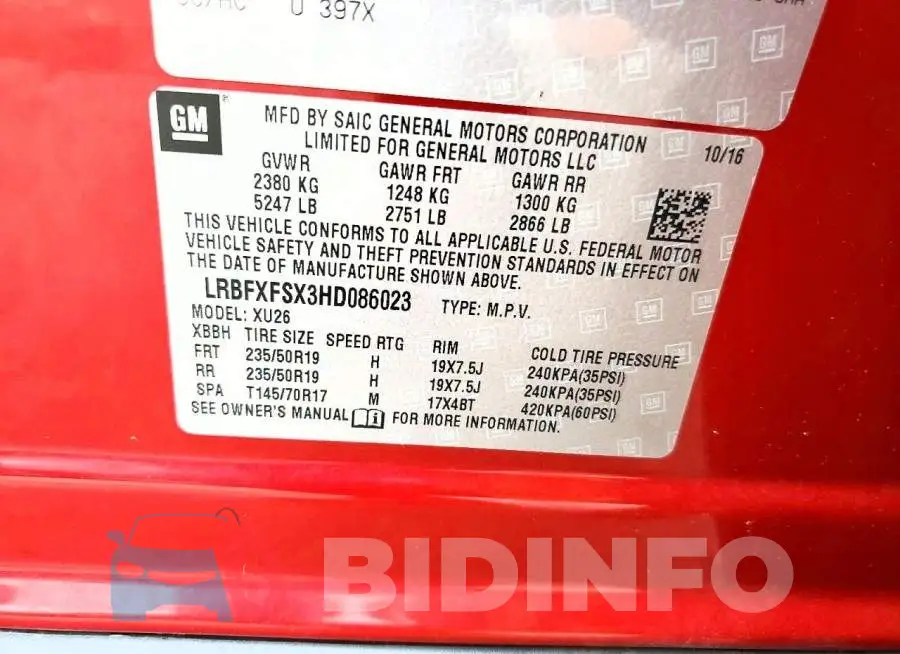 LRBFXFSX3HD086023 Photo# 13