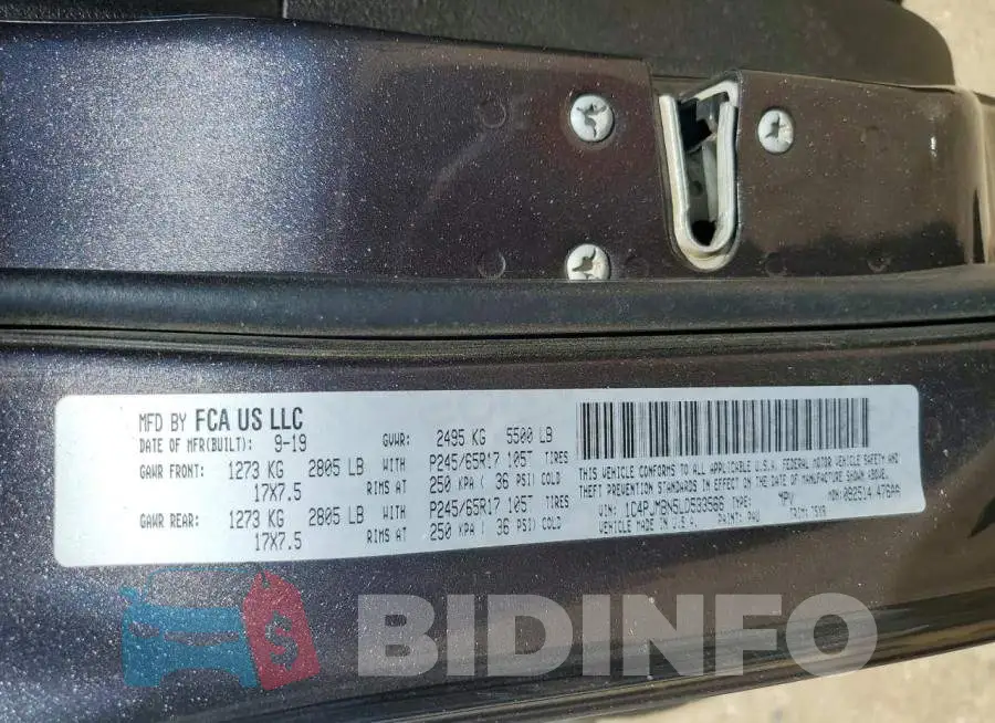 1C4PJMBN5LD533566 Photo# 13