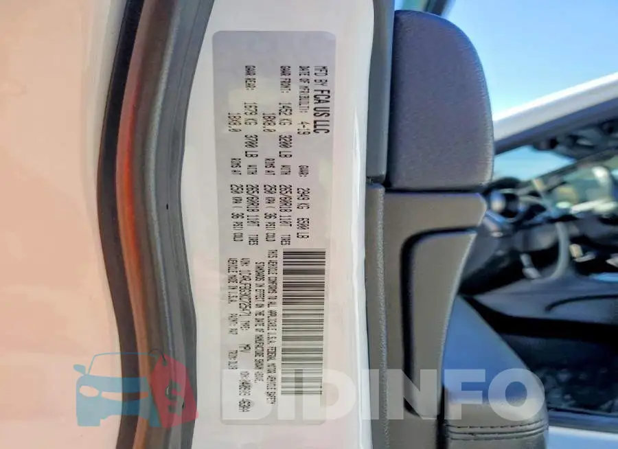 1C4RJFBG9KC725471 Photo# 14