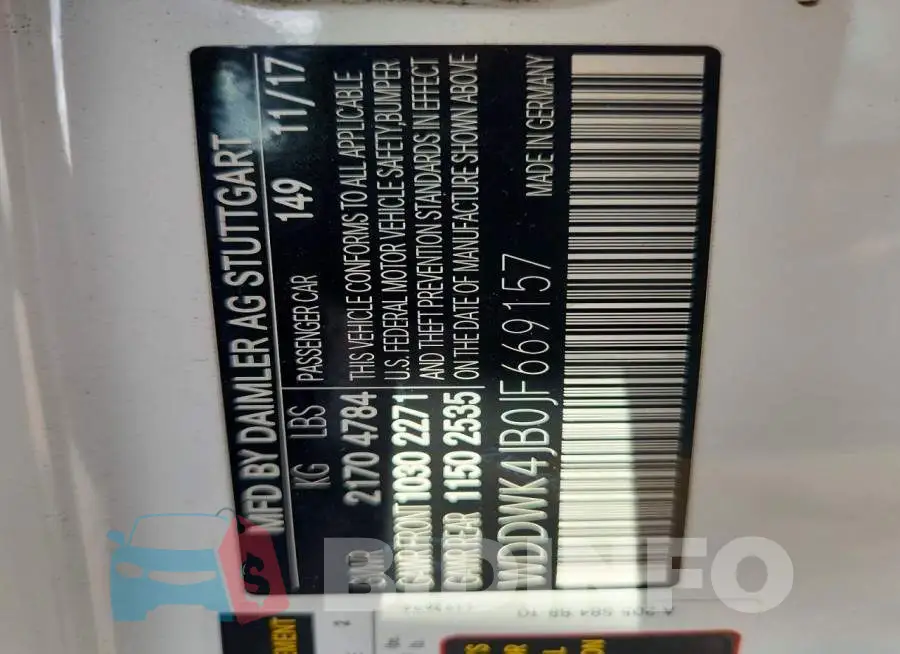 WDDWK4JB0JF669157 Photo# 12