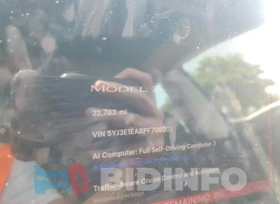 5YJ3E1EA8PF706201 Photo# 9