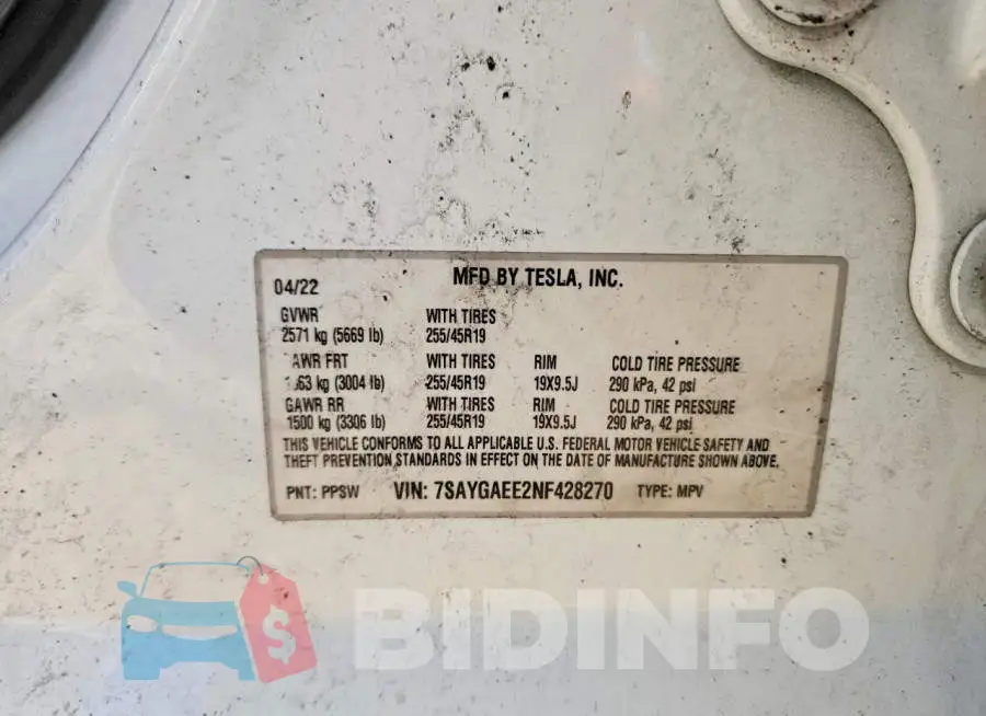 7SAYGAEE2NF428270 Photo# 13