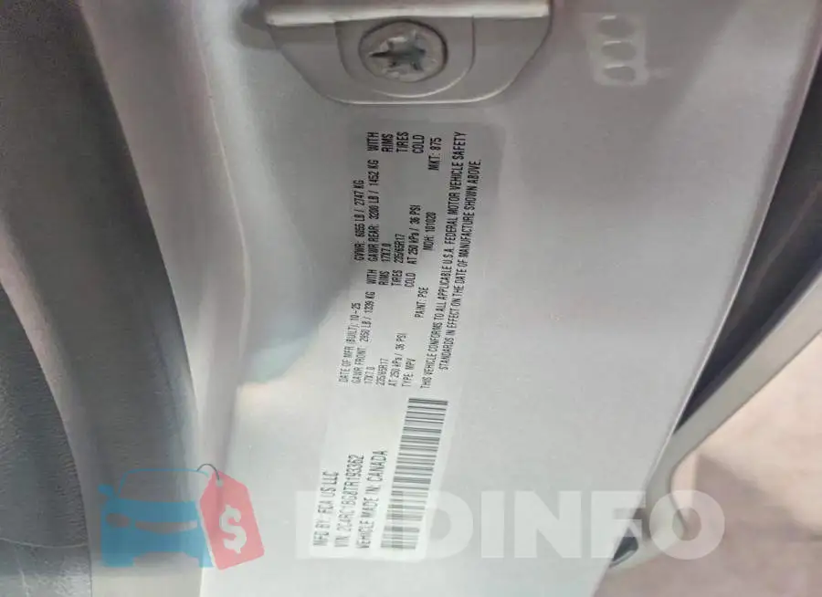2C4RC1BG8TR193362 Photo# 13