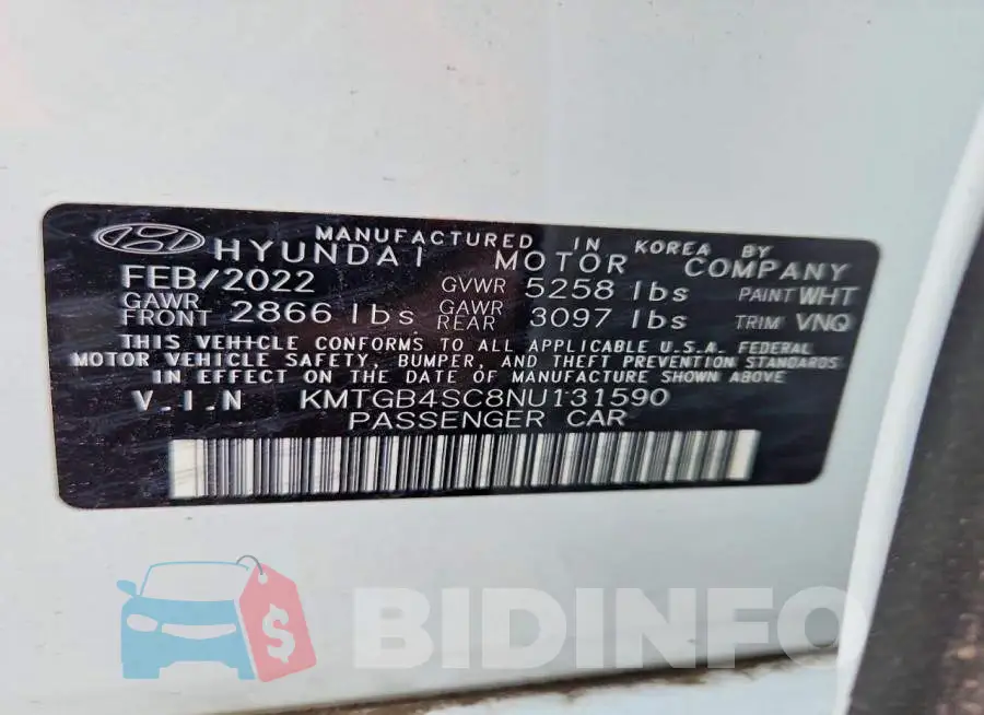 KMTGB4SC8NU131590 Photo# 12
