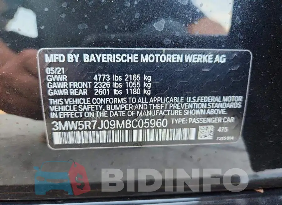 3MW5R7J09M8C05960 Photo# 12
