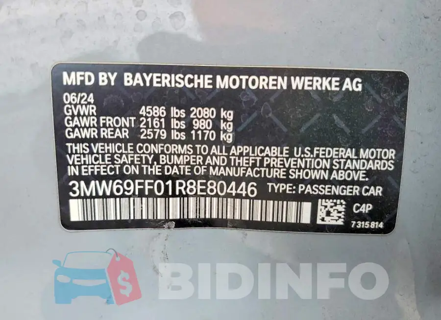 3MW69FF01R8E80446 Photo# 13