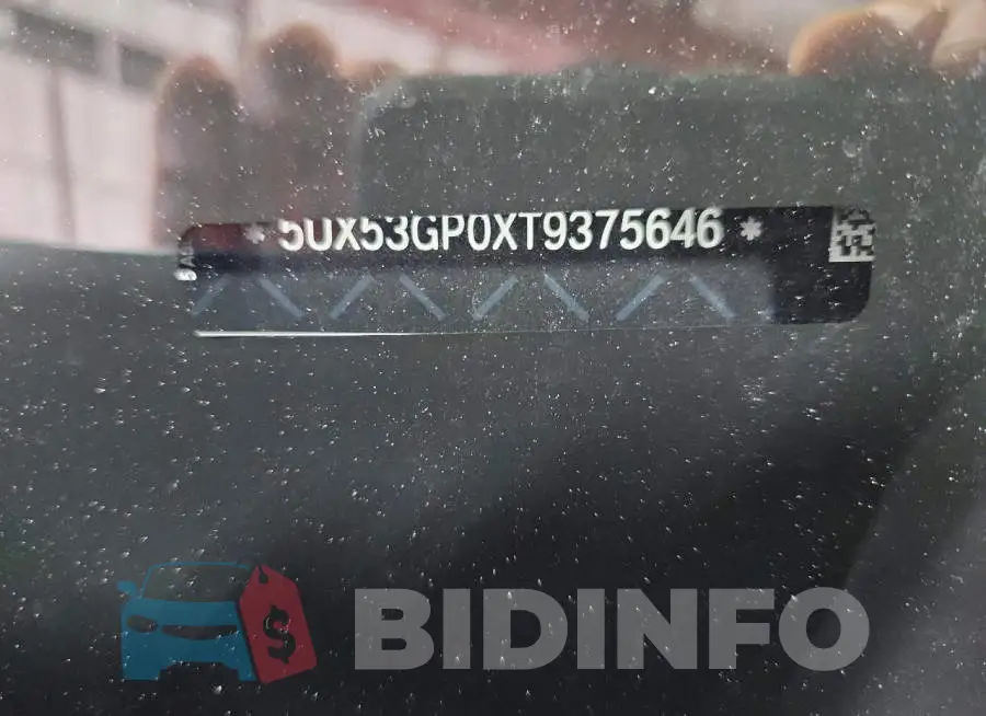 5UX53GP0XT9375646 Photo# 13