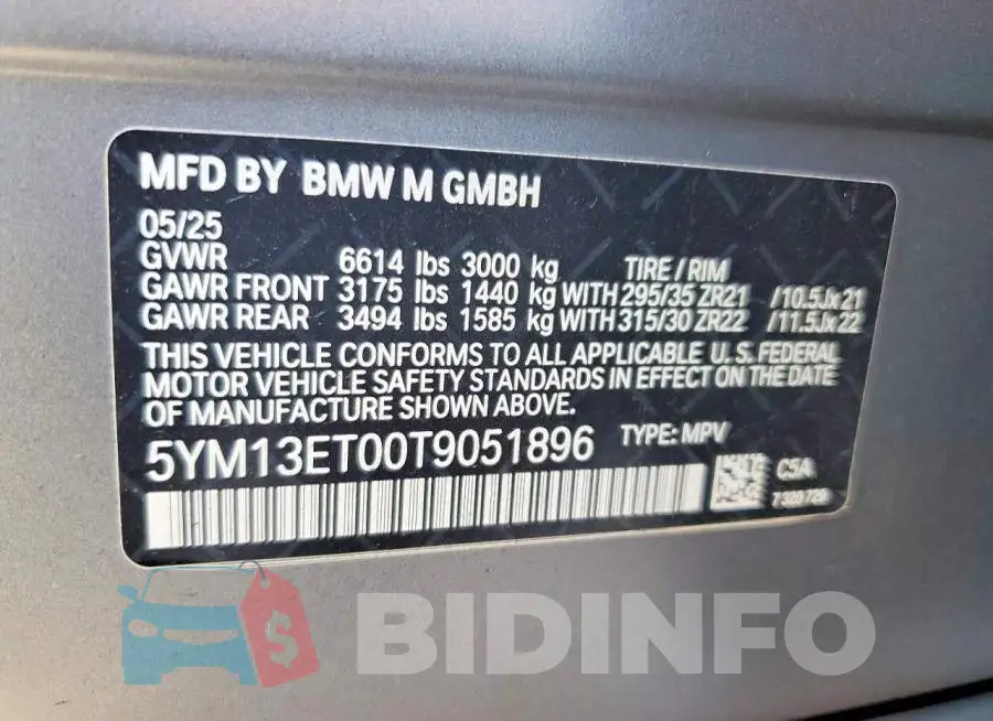 5YM13ET00T9051896 Photo# 13