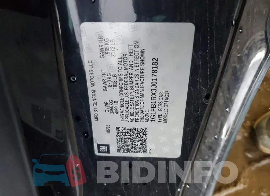 1G1FB1RX3J0178182 Photo# 12