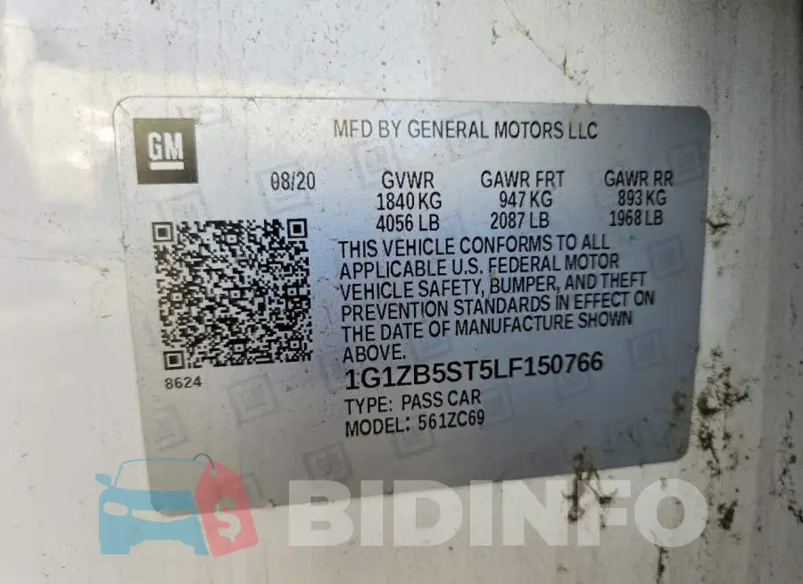 1G1ZB5ST5LF150766 Photo# 13